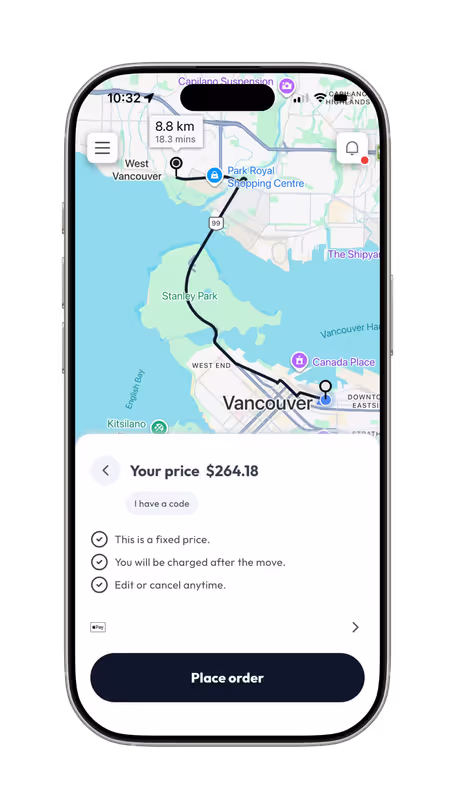 Upfront price